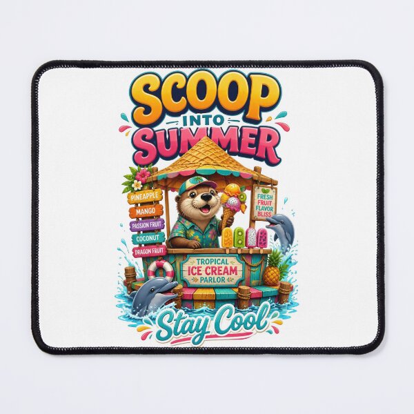Item preview, Scoop Into Summer Otter Ice Cream designed and sold by Sovereign Supply Co..