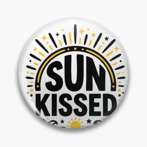 Item preview, Sun Kissed Vintage Retro Summer Beach Typography designed and sold by Emerald Deep.
