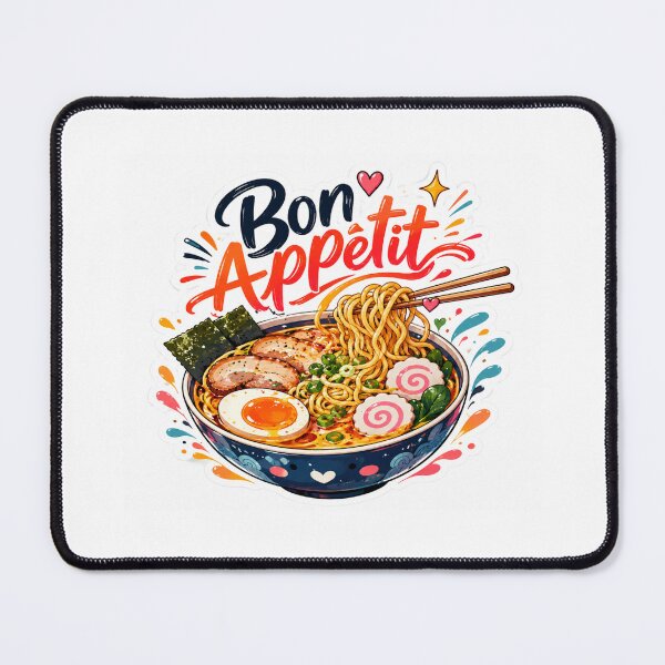 Item preview, Bon Appétit – Colorful Ramen Sticker designed and sold by PearlPathFinds.