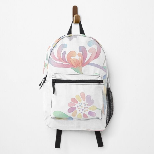 Item preview, Korean Traditional Pastel Floral Vine Watercolor Pattern designed and sold by Yiruda-Art.