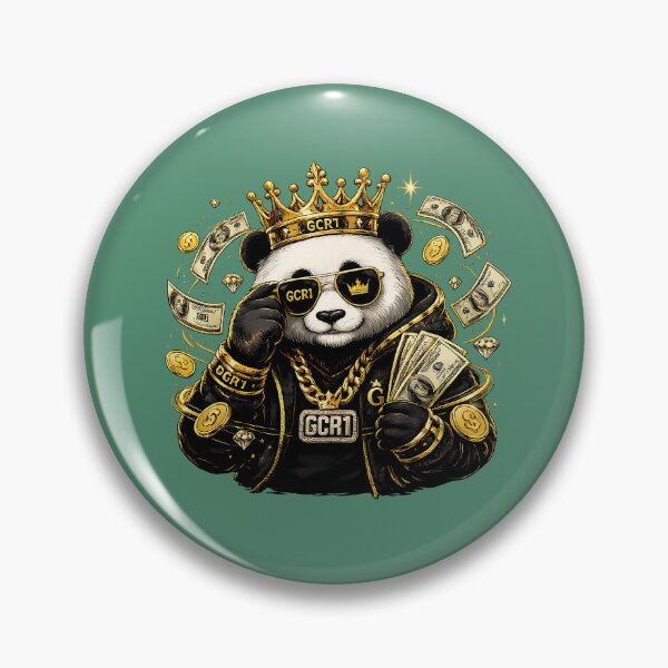Item preview, GCR1 Royal Panda | Luxury Money Panda with Crown & Gold Streetwear Design designed and sold by GCR1.