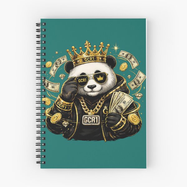 Item preview, GCR1 Royal Panda | Luxury Money Panda with Crown & Gold Streetwear Design designed and sold by GCR1.
