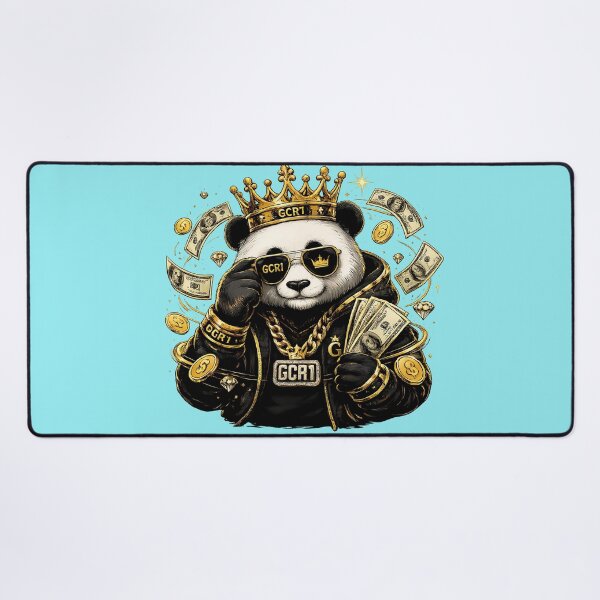Item preview, GCR1 Royal Panda | Luxury Money Panda with Crown & Gold Streetwear Design designed and sold by GCR1.