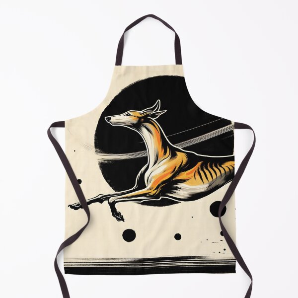 Item preview, GALAGO - Ukiyo-e Suibokuga Greyhounds - Vol. I - Zen Ink Collection - Orbit Runner designed and sold by GALOGO – Art for Sighthounds & Animal Welfare.