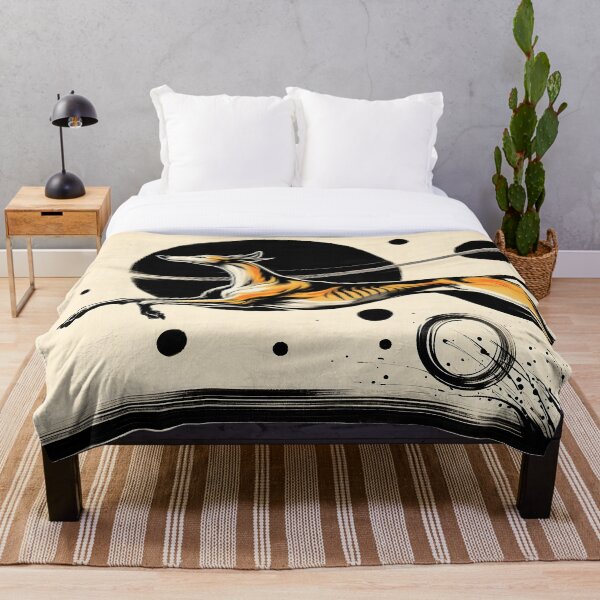 Item preview, GALAGO - Ukiyo-e Suibokuga Greyhounds - Vol. I - Zen Ink Collection - Orbit Runner designed and sold by GALOGO – Art for Sighthounds & Animal Welfare.