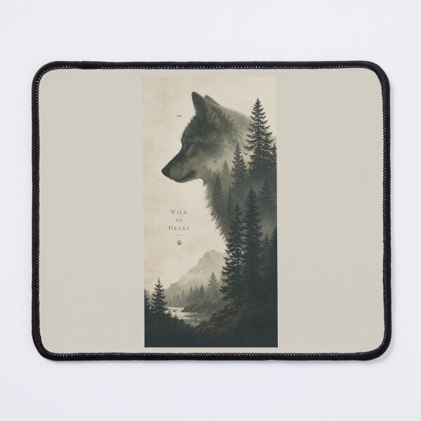 Item preview, Wild At Heart Wolf designed and sold by Safe Haven Pets.