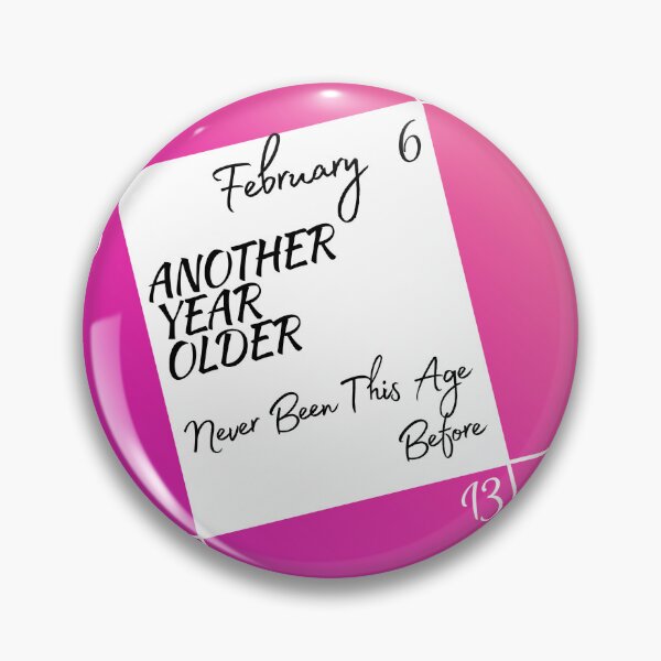 Item preview, February 6th birthdays designed and sold by serenebookworm.