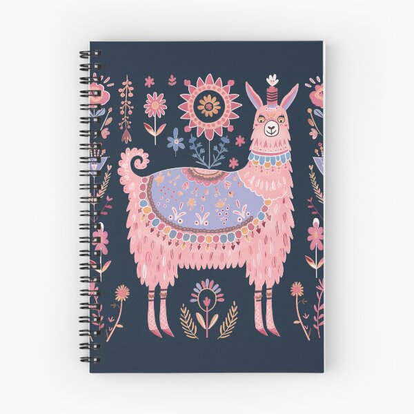 Item preview, Scandinavian Folk Art, Floral Alpaca designed and sold by xiao xuans.