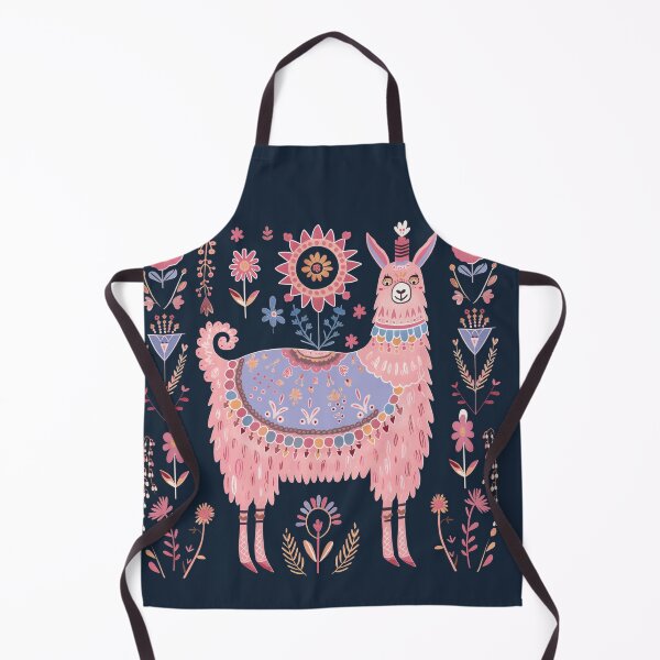 Item preview, Scandinavian Folk Art, Floral Alpaca designed and sold by xiao xuans.