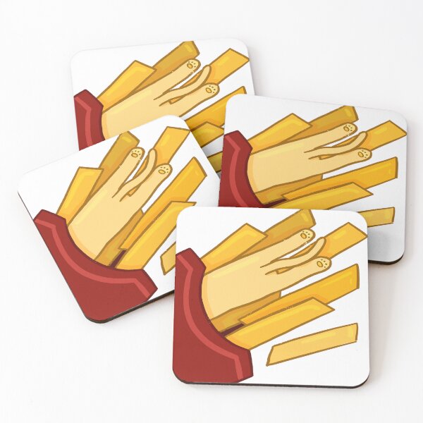 Item preview, Funny Kawaii Fast Food French Fries Cat designed and sold by Sleepy-Town.