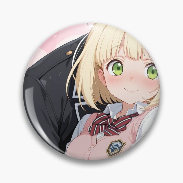 Item preview, Shiemi Moriyama Blue Exorcist Pink Hearts School Smile designed and sold by ManuelOpito.