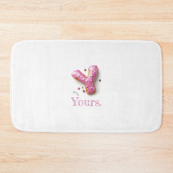 Item preview, Donut Alphabet Letter Y - Yours... Just Kidding - Fun Food Typography designed and sold by sabantha.