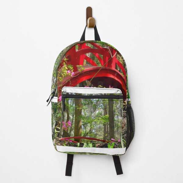 Item preview, Magnolia Plantation Garden Red Bridge designed and sold by LisaWootenPhoto.