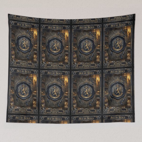 Item preview, Ace of Seals - Ace Cards designed and sold by Studio77-Gothic.