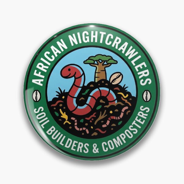 Item preview, african nightcrawlers - soil builders and composters designed and sold by DonkeyWorms.
