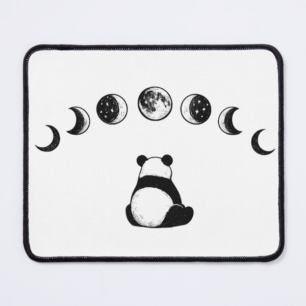Item preview, Panda Moon Phases Celestial Witchy Shirt Mystical Panda Lover Gift Minimalist Stars Tee Witchy Aesthetic Shirt designed and sold by Gremlin Hours.