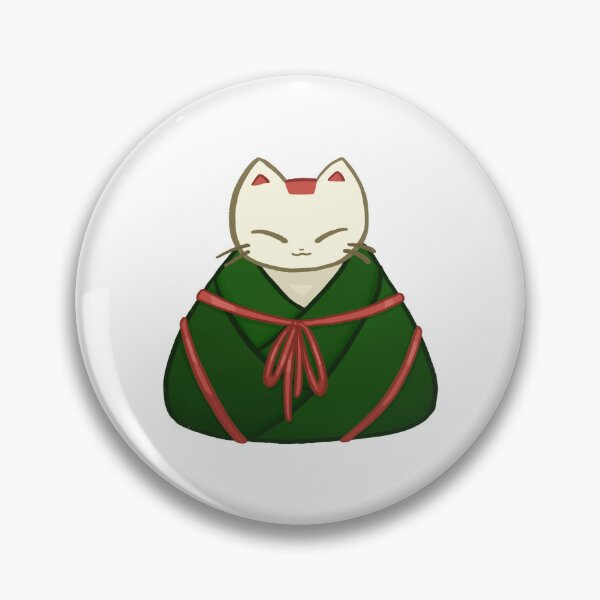 Item preview, Cute Kawaii Rice Dumpling Zongzi Cat designed and sold by Sleepy-Town.