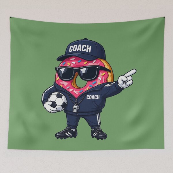 Item preview, Breakfast League Donut Baseball Coach designed and sold by BROHLine Studio.