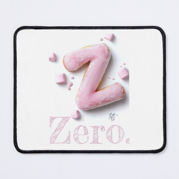 Item preview, Donut Alphabet Letter Z - Zero... (I Left) - Funny Food Typography designed and sold by sabantha.