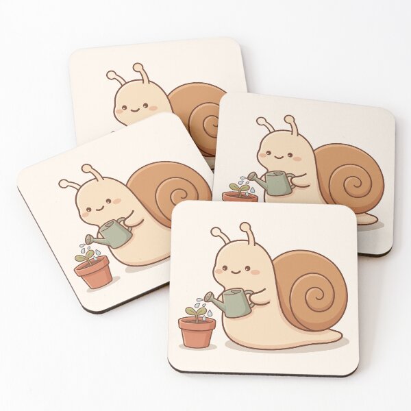 Item preview, Cute Gardening Snail designed and sold by Zerhof.
