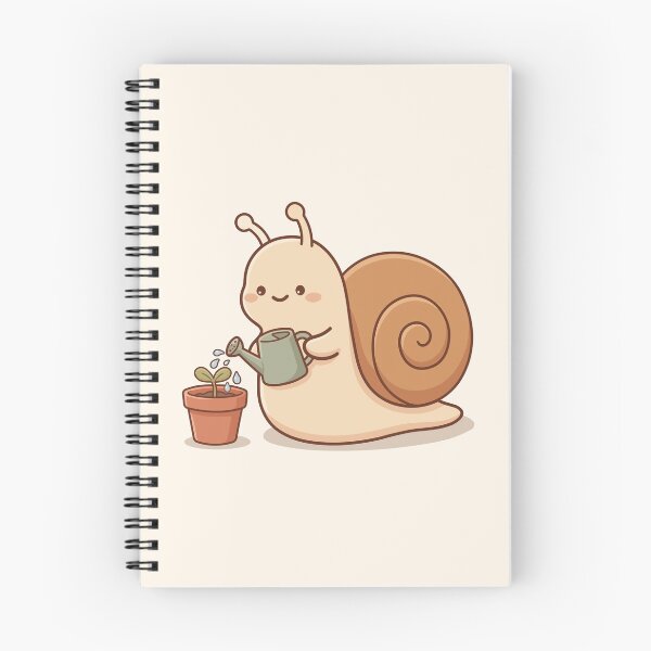 Item preview, Cute Gardening Snail designed and sold by Zerhof.