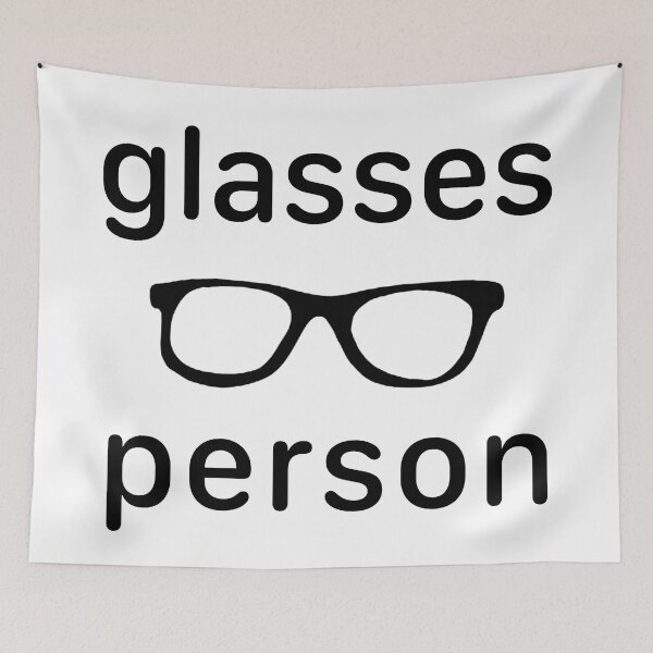 Item preview, glasses person designed and sold by ウラカフェ.