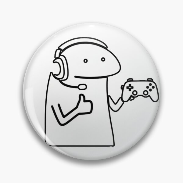 Item preview, Stick Gamer Energy – Minimalist Gaming Line Art designed and sold by PixelRageStudio.