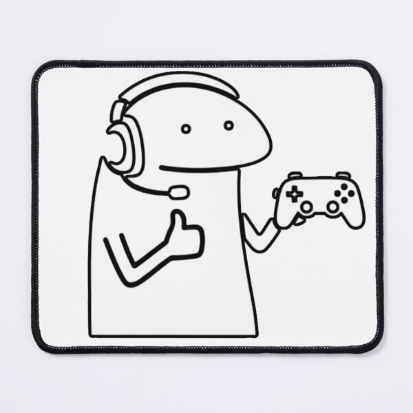 Item preview, Stick Gamer Energy – Minimalist Gaming Line Art designed and sold by PixelRageStudio.