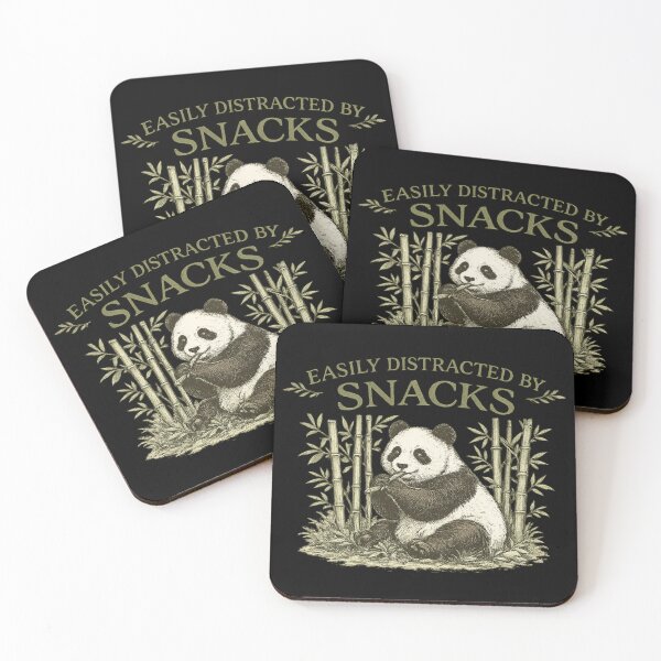 Item preview,  Easily Distracted By Snacks Vintage Field Guide Panda Shirt Panda Lover Gift Nature Illustration Tee Botanical Shirt designed and sold by Gremlin Hours.