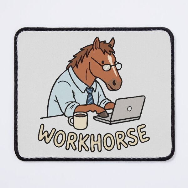 Item preview, Office Horse Working Workhorse designed and sold by Gkinoki.