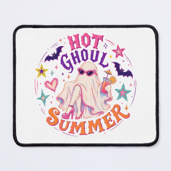 Item preview, Hot Ghoul Summer Cute Ghost Halloween designed and sold by StormbornAther.