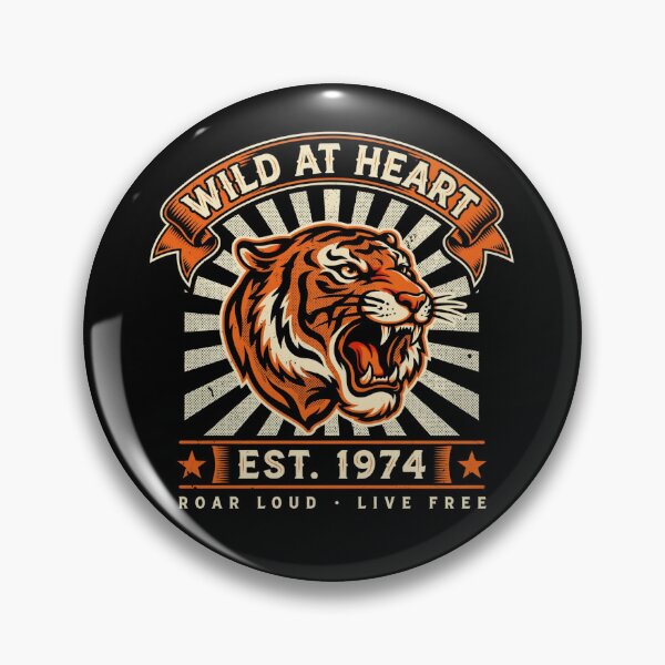 Item preview, Wild At Heart Retro Style designed and sold by velorea.