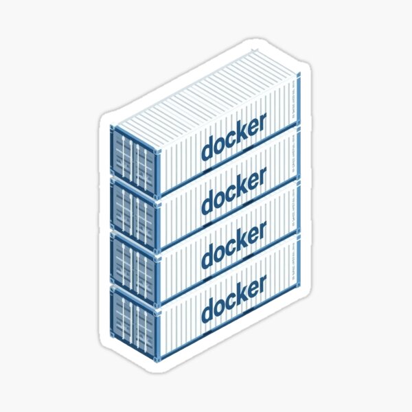 Item preview, Docker Container Icons designed and sold by IconicVectors.