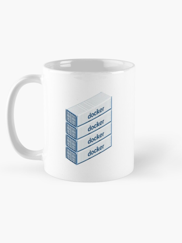 Thumbnail 5 of 6, Coffee Mug, Docker Container Icons designed and sold by IconicVectors.