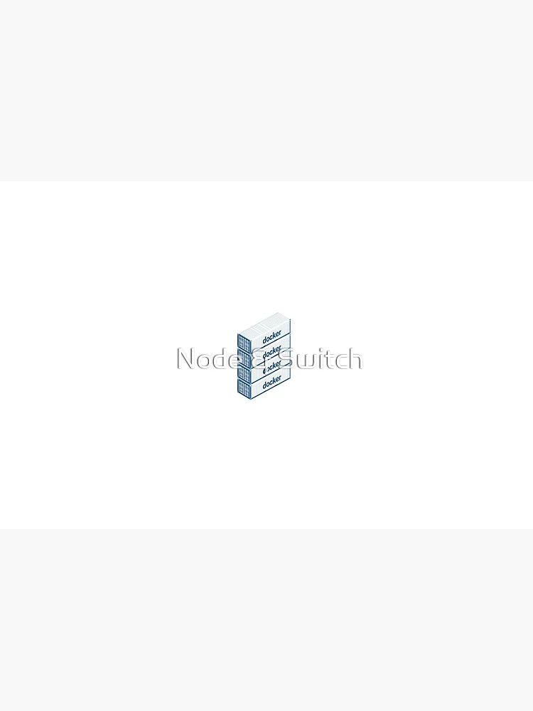 Thumbnail 4 of 4, Zipper Pouch, Docker Container Icons designed and sold by Node & Switch.