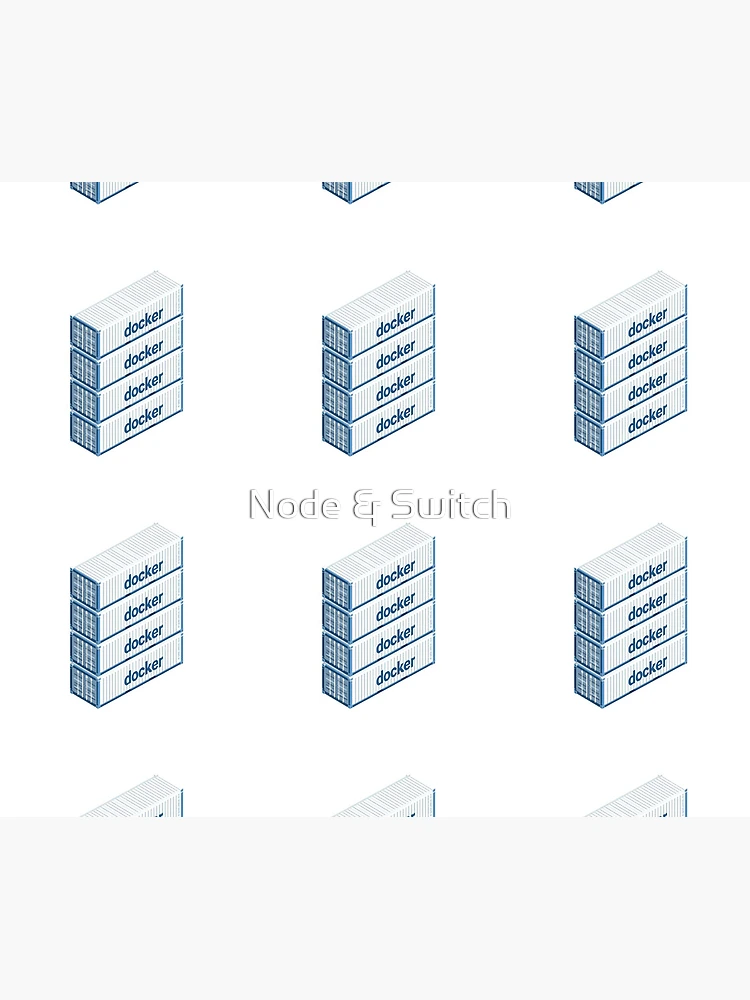 Thumbnail 5 of 5, Mouse Pad, Docker Container Icons designed and sold by Node & Switch.