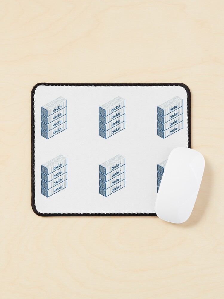 Thumbnail 1 of 5, Mouse Pad, Docker Container Icons designed and sold by IconicVectors.