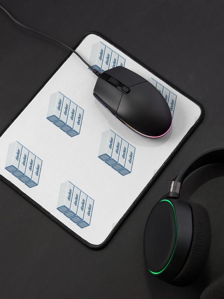 Thumbnail 4 of 5, Mouse Pad, Docker Container Icons designed and sold by Node & Switch.