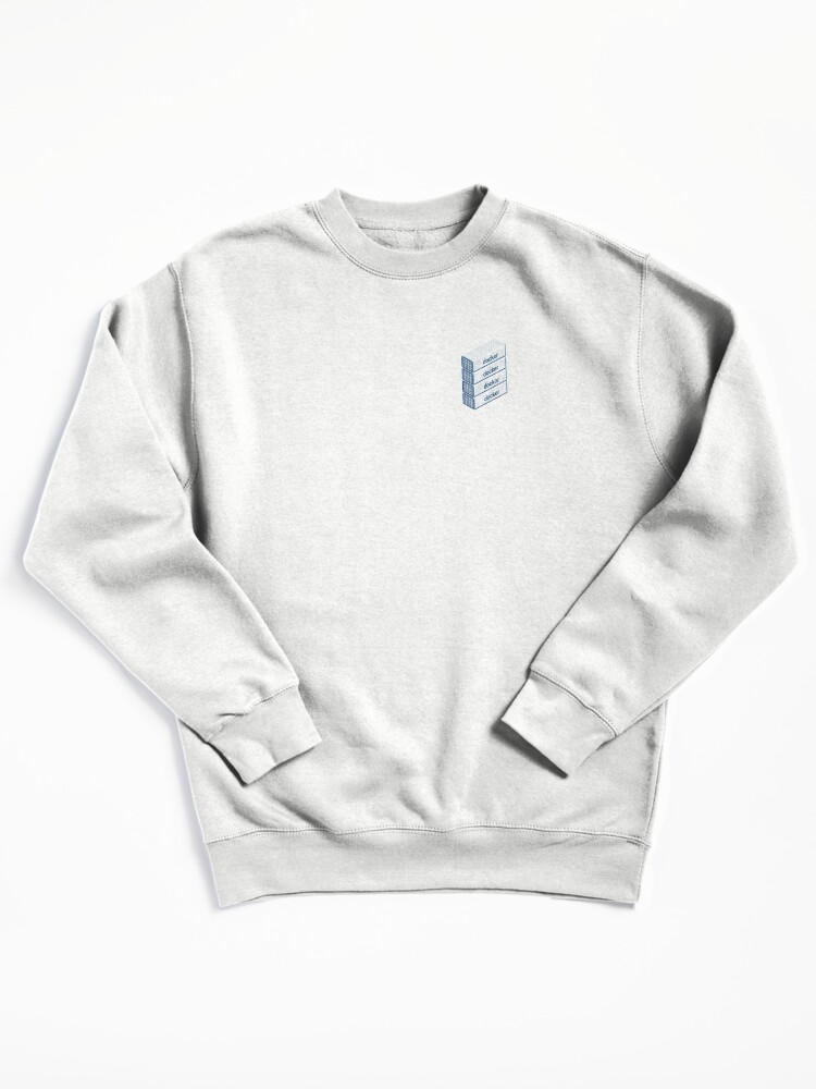 Thumbnail 3 of 6, Pullover Sweatshirt, Docker Container Icons designed and sold by IconicVectors.