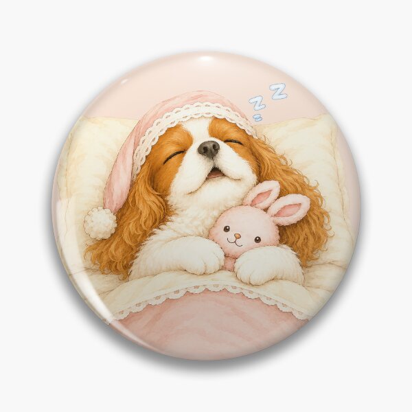 Item preview, Sleepy Cavalier Vol.7 | Yawning Blenheim Cavalier King Charles Spaniel designed and sold by SakuraWaStyle.