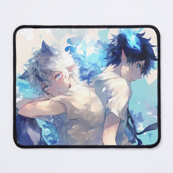 Item preview, Rin Okumura Blue Exorcist Soft Blue Flame Daydream designed and sold by ManuelOpito.