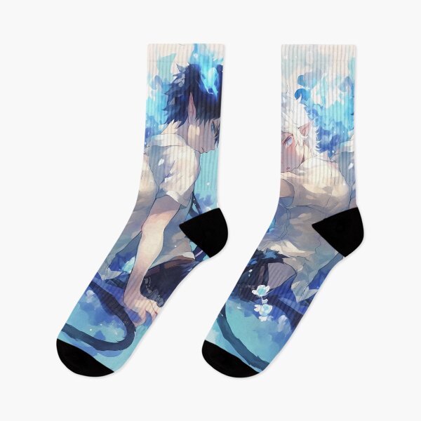 Item preview, Rin Okumura Blue Exorcist Soft Blue Flame Daydream designed and sold by ManuelOpito.