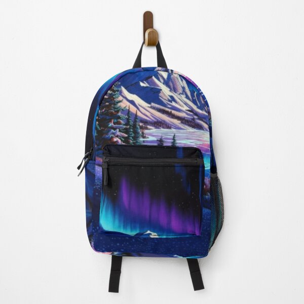 Item preview, Cosmic Aurora Mountain Lake designed and sold by Nexus Space.