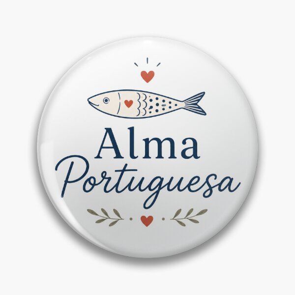 Item preview, Alma Portuguesa | Minimalist Portuguese Sardine Design designed and sold by Little Sardine Studio.