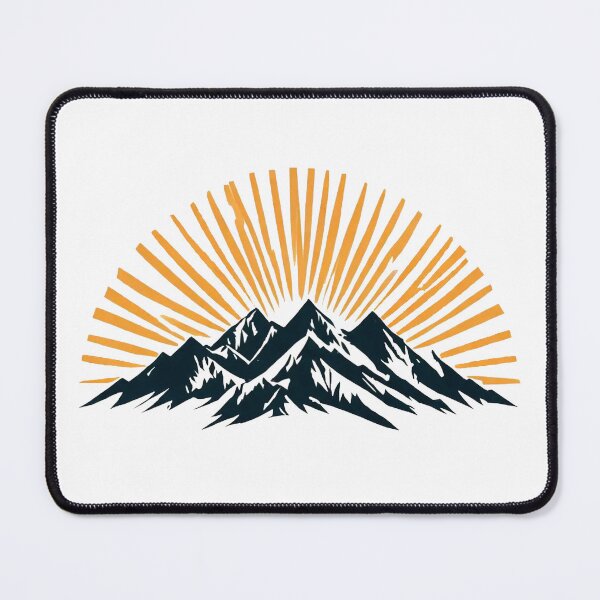 Item preview, Minimalist Sunrise Retro Landscape Vintage T-Shirt Design designed and sold by Evv_u.
