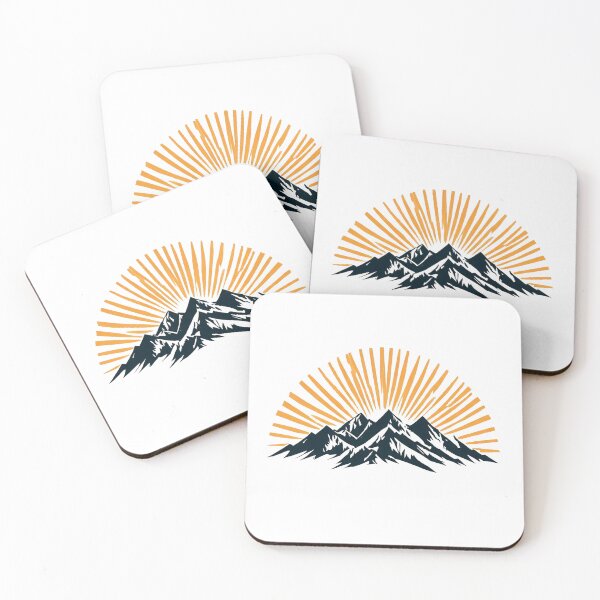 Item preview, Minimalist Sunrise Retro Landscape Vintage T-Shirt Design designed and sold by Evv_u.