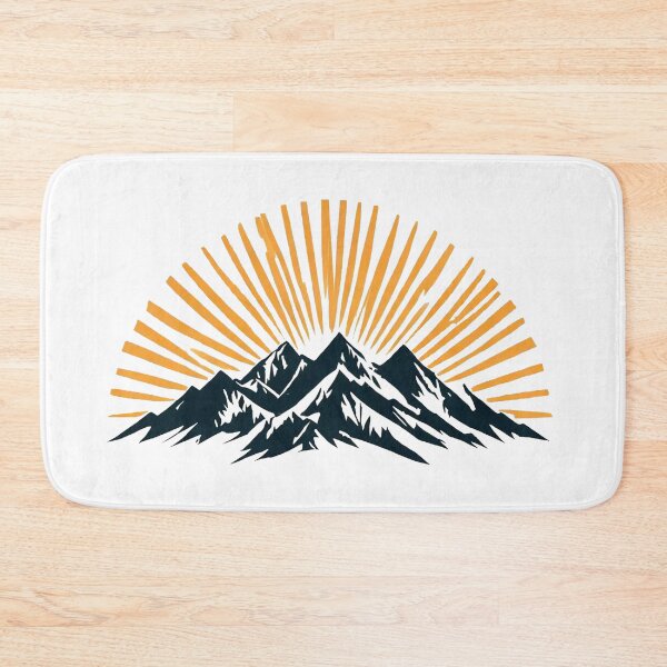 Item preview, Minimalist Sunrise Retro Landscape Vintage T-Shirt Design designed and sold by Evv_u.