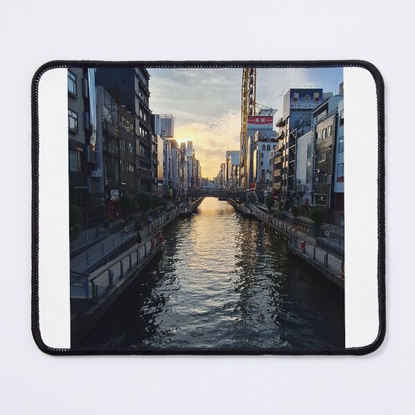 Item preview, Dotonbori at Sunset, Osaka, Japan designed and sold by MyWorldLens.