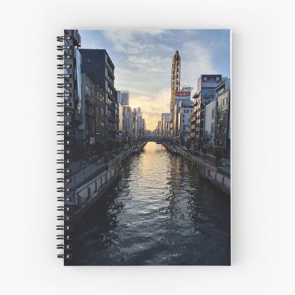 Item preview, Dotonbori at Sunset, Osaka, Japan designed and sold by MyWorldLens.