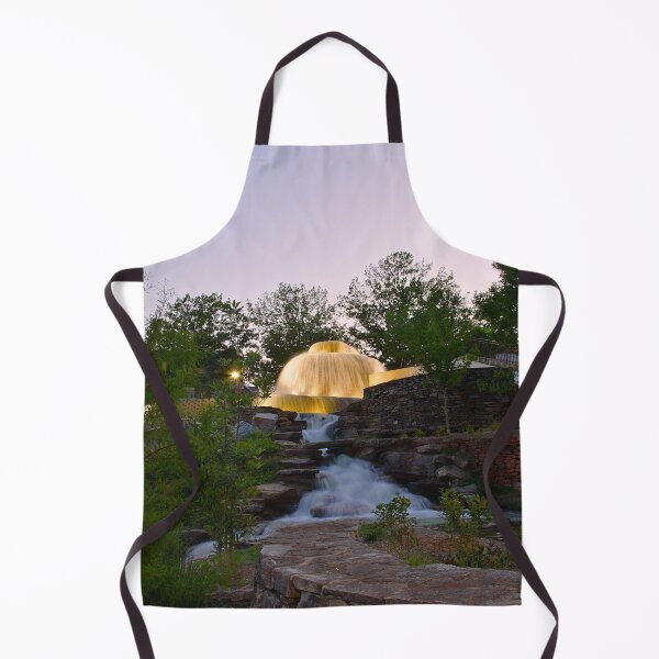 Item preview, Finlay Park Fountain At Dusk Vertical designed and sold by LisaWootenPhoto.